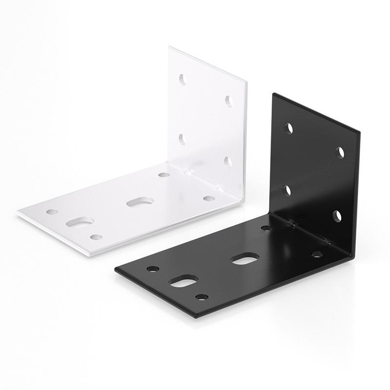 2pcs Corner Brackets Adjustable Hole Position Right Angle Wall Shelf Wall Shelf Laminate L-shaped Triangle Bracket