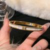 Starry Sky Silver Titanium Steel Bracelet for Women - High-End, Versatile, Full Diamond, Non-Fading Fashion Accessory