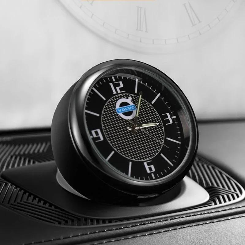 Auto Innenraumteile Mini Uhr Auto Elektronische Quarz Uhr Für Volvo C30 V40 V60 S40 S60 XC60 XC90 XC40 S80 S90 S80L S60L