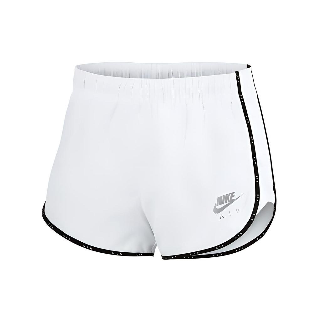 Nike Air Mesh Webart Schnelltrocknende Lauf-Freizeitshorts Damen Shorts Weiß DB4353-100