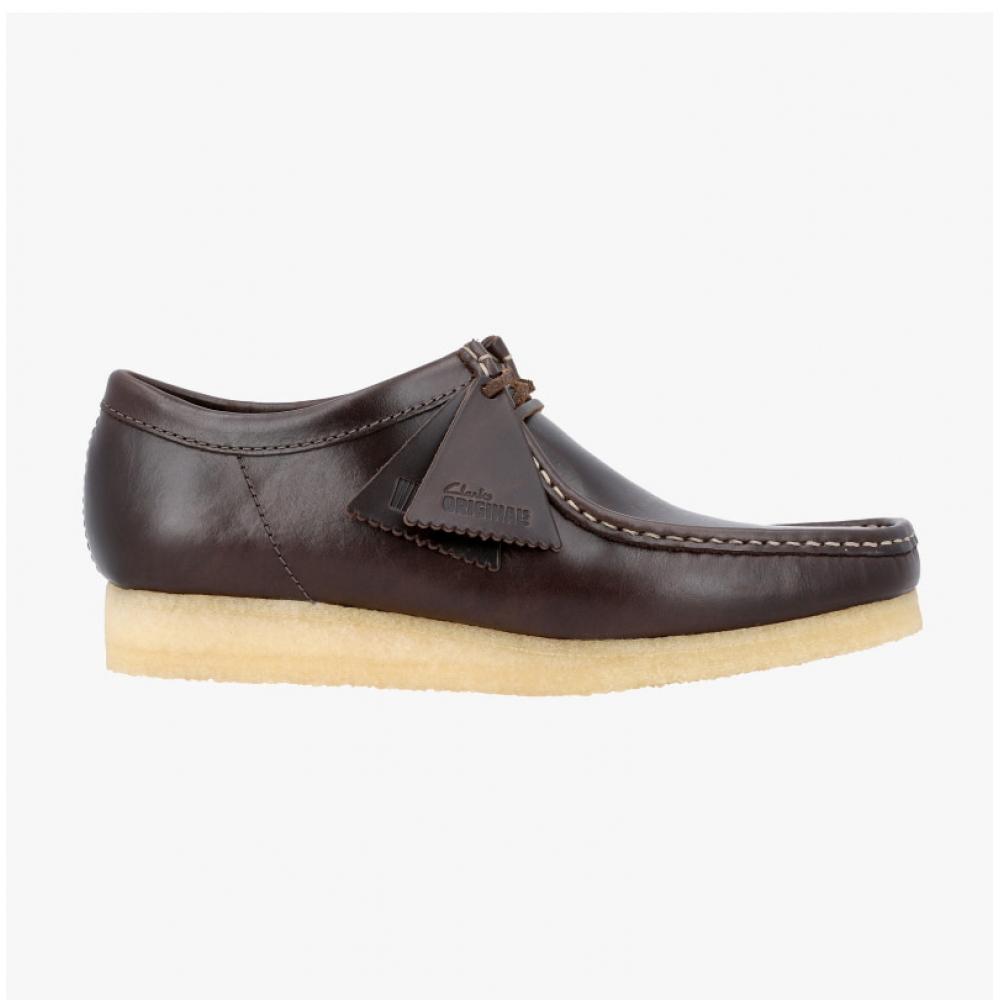 Clarks Dark Brown Leather Loafer 26186567
