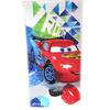 Cars [M5777] - Set de plage 'Cars' bleu rouge (serviette + sac piscine) 120x60 cm