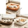 Zipper Style Dog Sleeping Mat Removable Pet Kennel Moisture Proof Cat Sofa Bed  Indoor Use