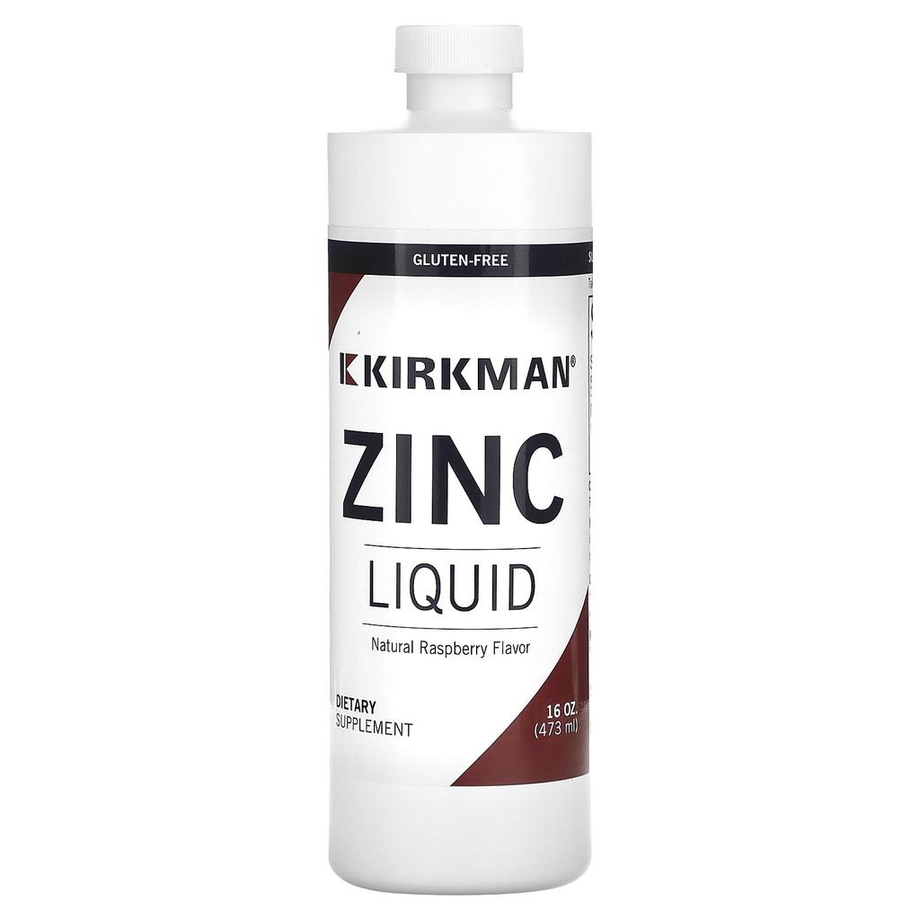 Zinc Liquid, Natural Raspberry, 473 mL (16 Oz) (20 Mg Per Serving)