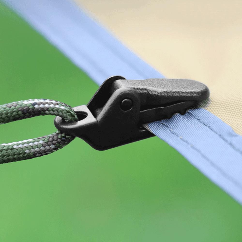 10 Pcs Tent Crocodile-shape Clips Unique Shape Mini Tent Clamp For Parks