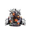 Cartoon Halloween Greeting Cards Ghost House Box Multicolor 3D Pop-Up Cards Paper Pumpkin Bat Spider Halloween Postcards