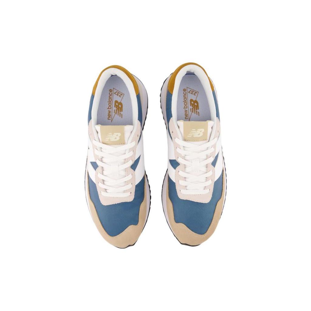 New Balance 237 Beige Mørk Månestein Røkelse Herresneakers Grå Hvit MS237VF