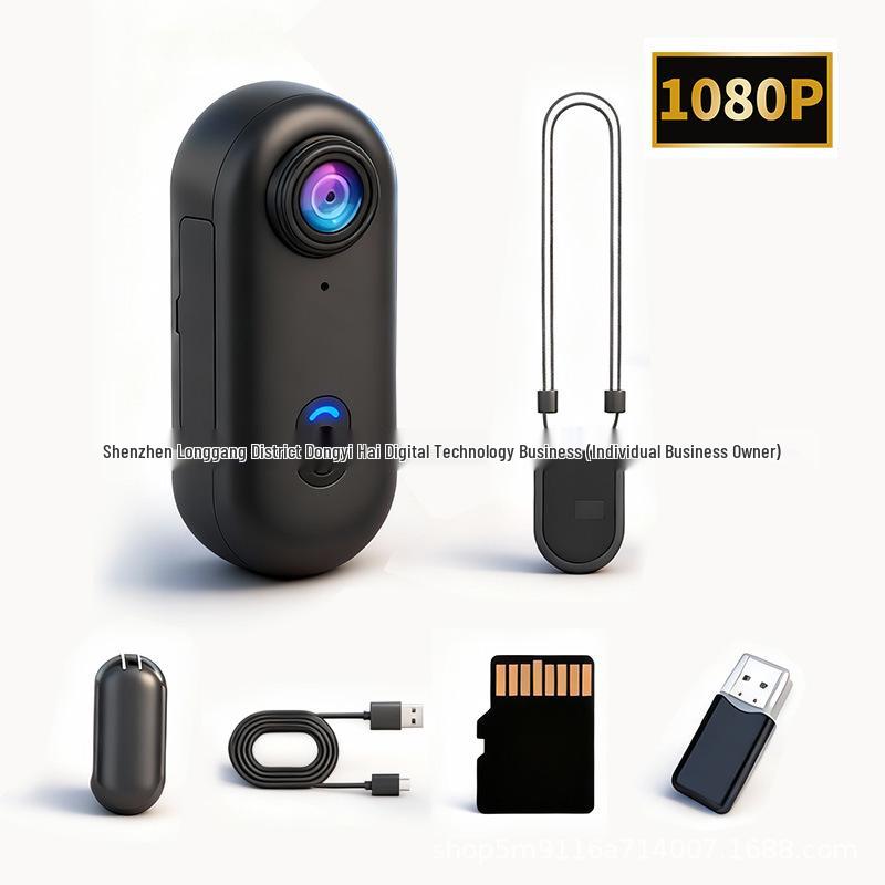 WIFI Magnetic Back Clip Sports Camera H88: Portable Pet Vlog Recorder