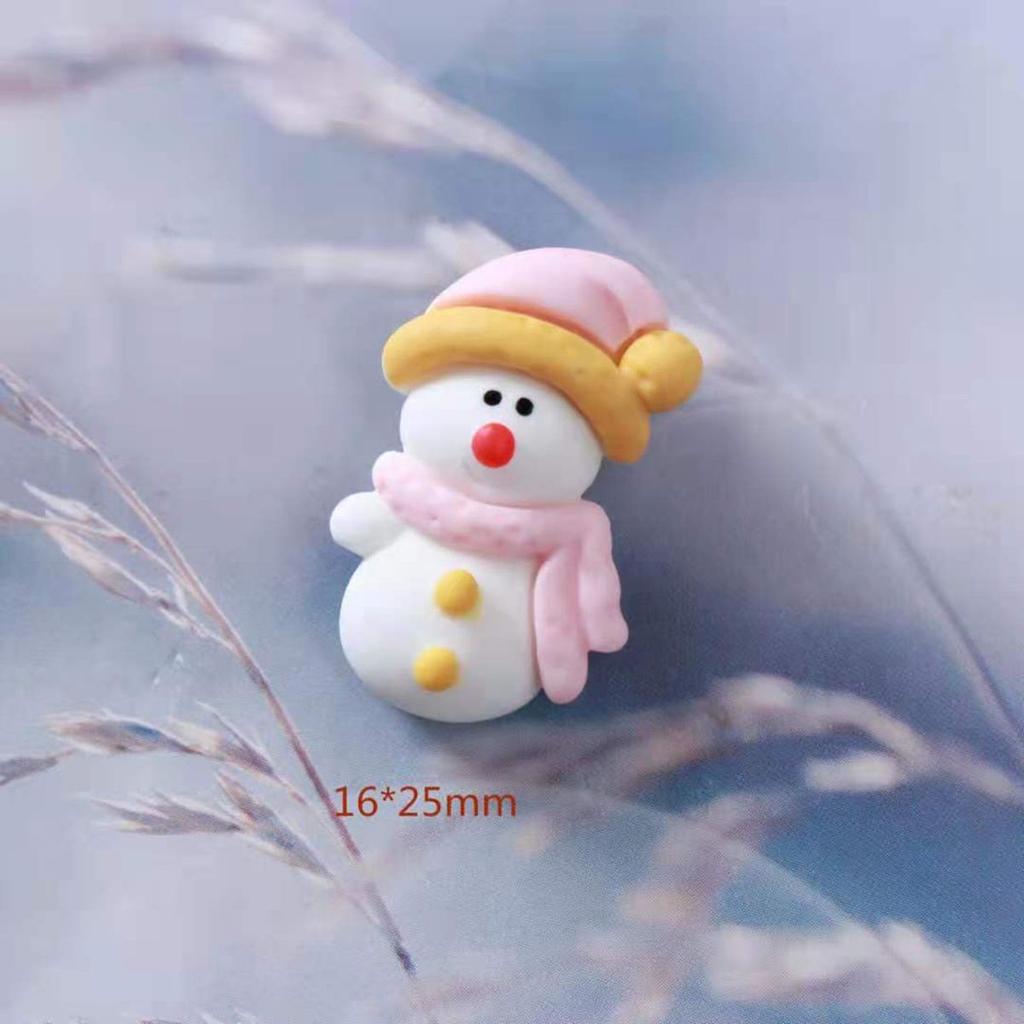 Phone Decoration Cute Scrapbooking Craft Glue Flat Back Cabochon Christmas Decor Embellishment