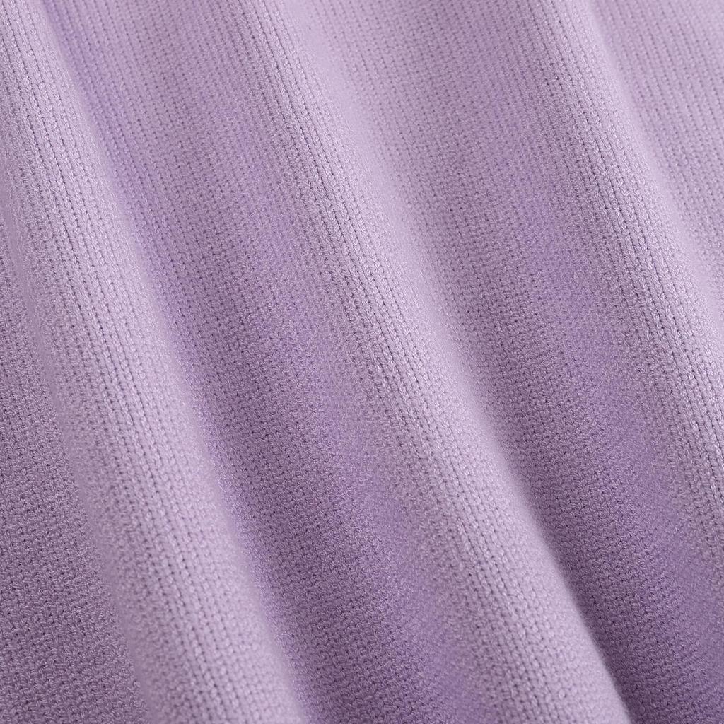 AMI 2025 Klassisk Par Rundhals Samma Färg Platt Broderad Kärlek Ulltröja