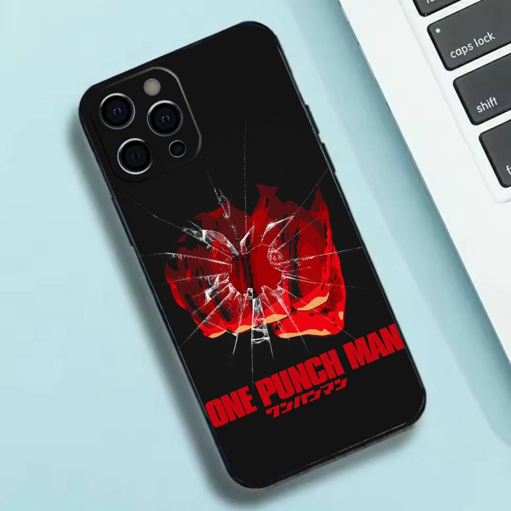 

Чехол для телефона с аниме One-Punch Man, силиконовый, мягкий, для iPhone 17 16 15 14 13 12 11 X XR Plus Pro Max Plus iPhone16se4