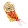 Fish Trinket Box Animal Figurine Jewelry Box Hand Painted Trinket Holder Home Decoration Ornament Jewelry Box for Rings