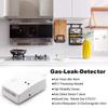 Wall Mounted Combustible Gas Leak Alarm Compact Natural Gas Alarm Sensor  Home Security