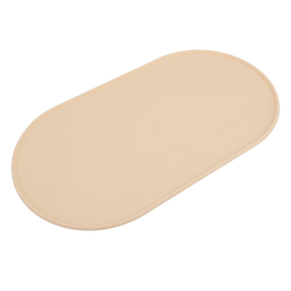 S/L Silicone Pet Bowl Mat Cat Dog Bowl Non-slip Mats Feed Eat Food Pad