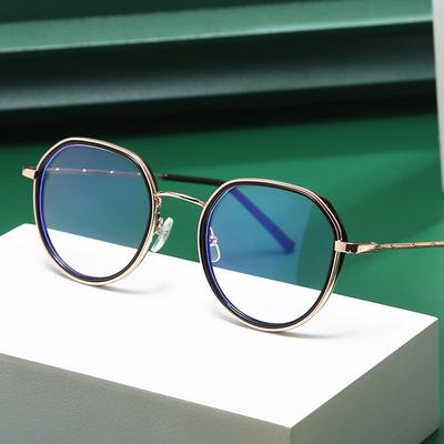 Retro Round Metal Frame Sunglasses Women Men 2024 Luxury Brand Designer Fashion Vintage Oval Double Beam Sun Glasses For Unisex