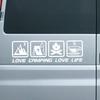Decorative Car Sticker, Car Decal Decor | Vista Print LOVE CAMPING LOVE LIFE Waterproof