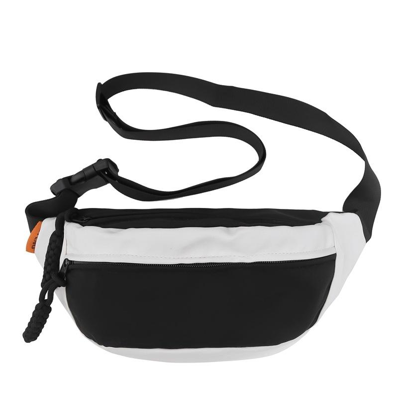 

Японская контрастная цветная нагрудная сумка для женщин Instagram повседневная минималистичная сумка через плечо