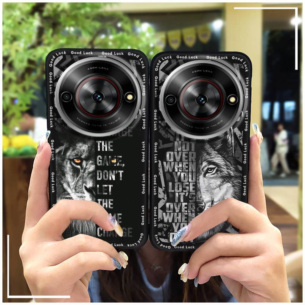 Modedesign Handyhülle Handyhülle für ZTE Blade A75 5G/Nubia Focus 5G/Calf 5G Niedliche Weiche Hülle TPU Graffiti