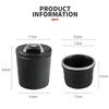 2026 Hot Car Sticker New Car Ashtray LED Portable One Touch Open Automatic Indicator Blue Light For Peugeot 206 307 308 208 407