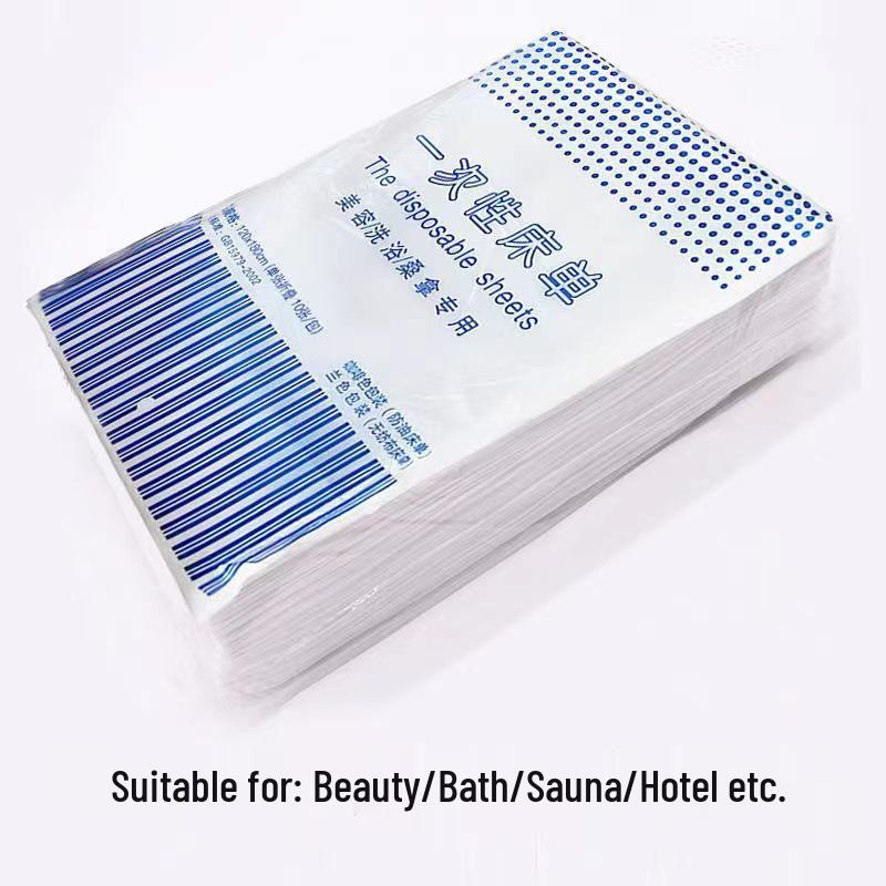 Disposable Waterproof Oil-Proof Nonwoven Bed Sheets with Hole for Massage Tables & Beauty Salons