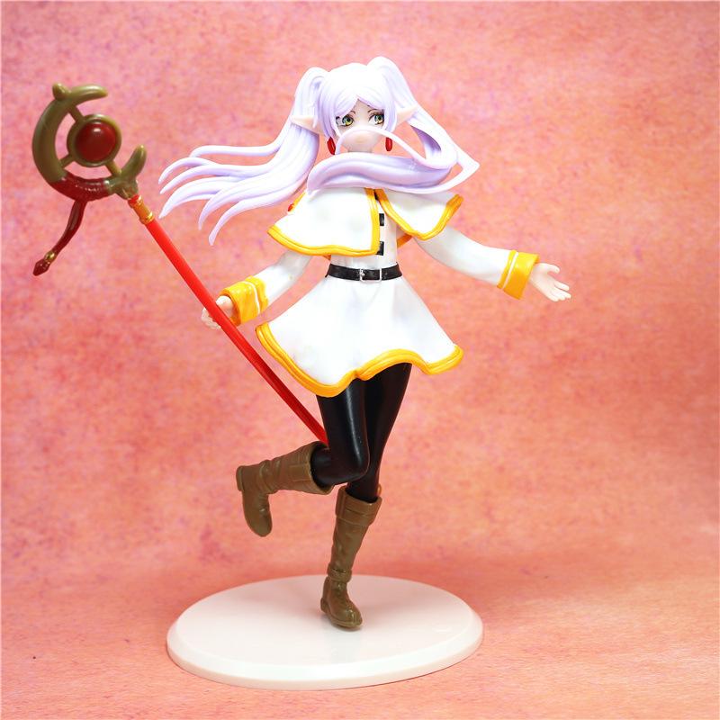 The Action Figure Frieren Beyond Journey's End Anime Girl Figure Noodle Stopper Sousou no Frieren Collectible Model Doll Toys