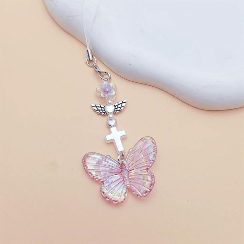 Cute Cellphone Strap Lanyard Gothic Phone Chain Rope for Keys Bag Accessories