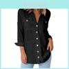 Premium Quality Long Sleeve Casual Chiffon Shirt Top For Women In Autumn
