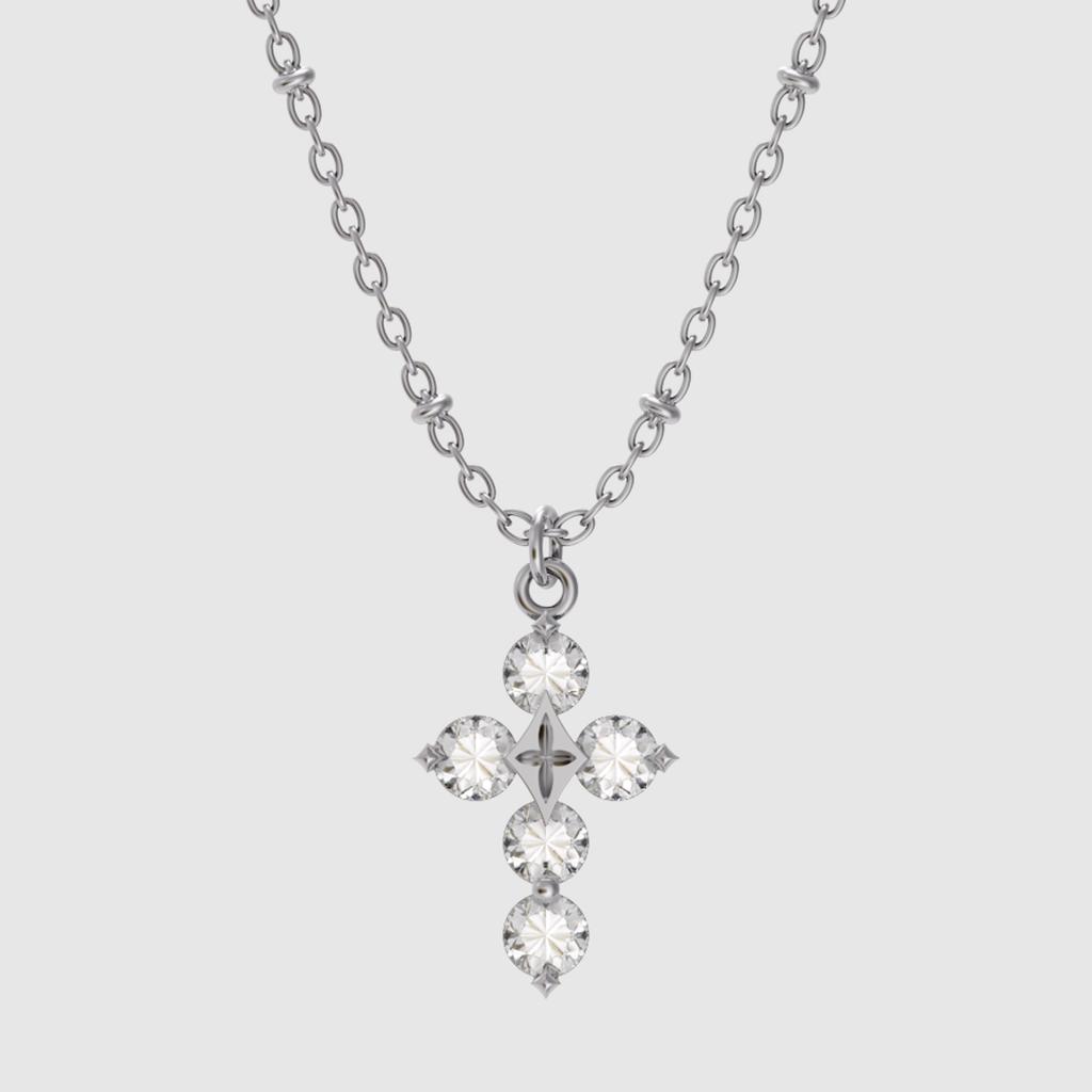 Musee.Art Starry Cross Necklace