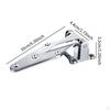 Metal Cold Storage Door Hinge Oven Replace Parts Sturdy for Kitchen Equipment Easily Install