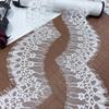3m x 9cm Narrow Chantilly Lace, Non-stretch Eyelash Lace Trim for Sewing, Bra, Underwear, Lingerie, Dress, Garment, Crafting