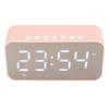 Wireless   Speaker Stereo Sound Noise Cancelling Temperature Display Voice Broadcast FM Radio Mirror Alarm Clock