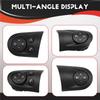 AUTO Steering Wheel Multifunction Control Switch Cover 2X Set For MINI Cooper R55 R56 R57 R58 R59 R60 R61 Models