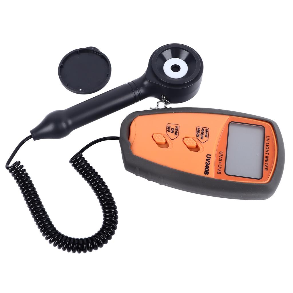 UV Light Meter UVA UVB Tester 290‑390nm LCD Display UVA UVB Radiometer for Testing Measurement