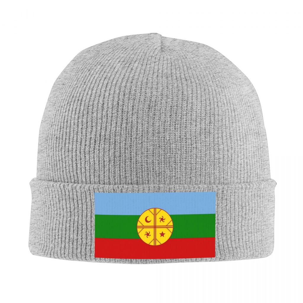 Mapuche Chile Argentina South America Warm Knitted Cap Fashion Bonnet Hat Autumn Winter Outdoor Beanies Hats for Unisex Adult
