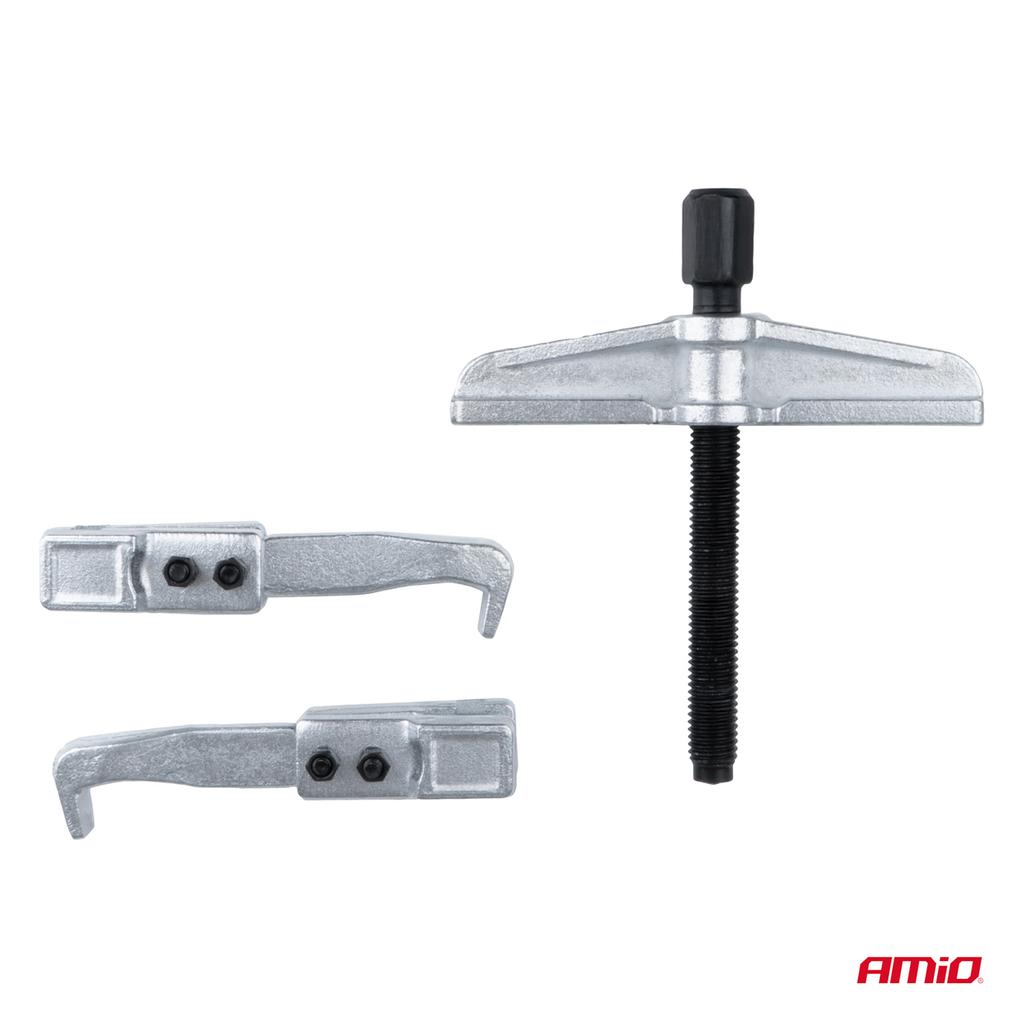 Two-arm puller for bearings, pulleys, gears and flywheels AMIO-04753