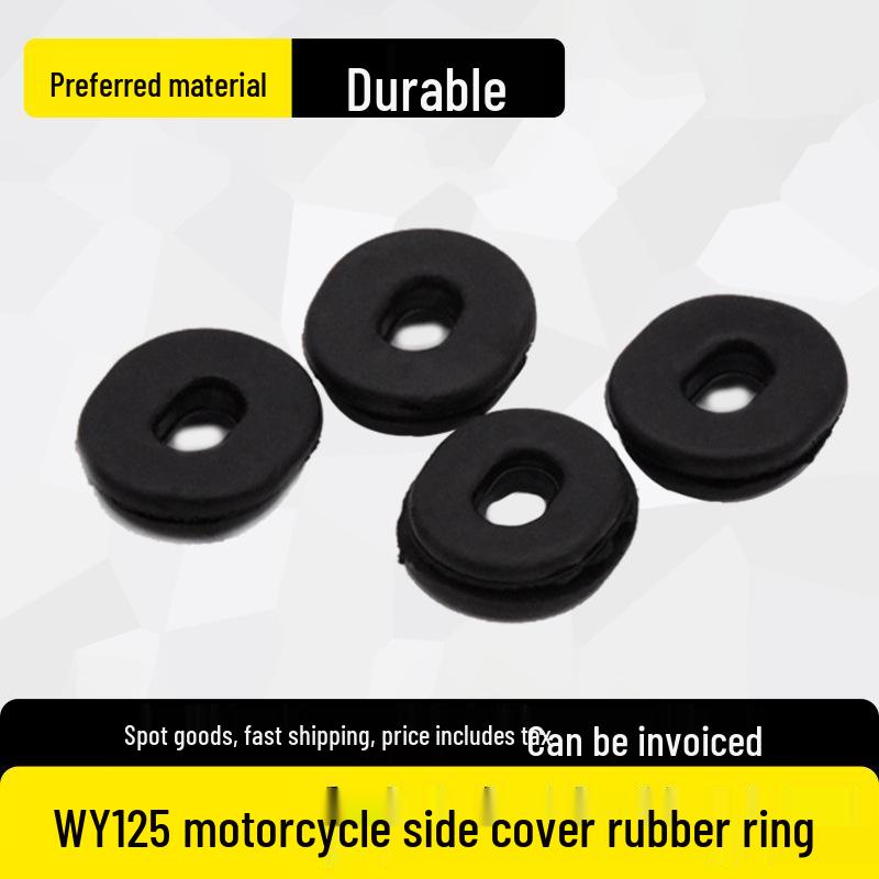 Yibai Ke WY125 Motorcycle Side Cover Rubber Pad & Frame Guard Sleeve