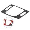 For BMW M3 E46 1998-2005 Center Console Shift Boot Frame Trim, Carbon Fiber Style Sporty Upgrade Anti-Scratch Trim Durable Decor