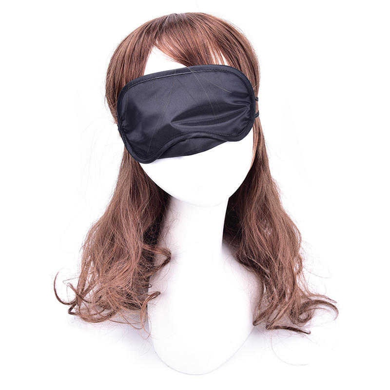 10Pcs Eye Mask Shade Cover Blindfold Night Sleeping Black New,