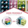 Stackable Plastic Drinks Organizer for Refrigerator Anti-Slip Design for Bottles and Cans, Beverage Storage Drinks Refrigerator Organizer Shelf