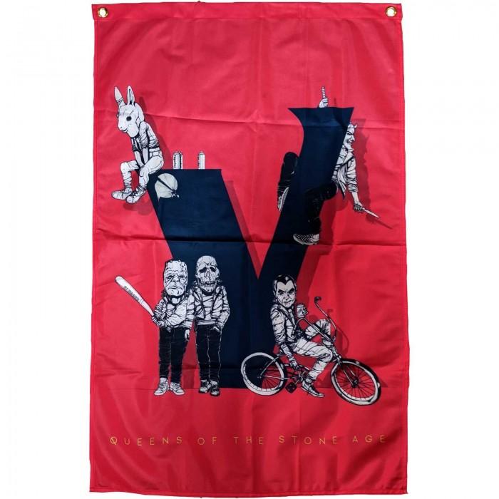 Queens Of The Stone Age Villains Textile Poster