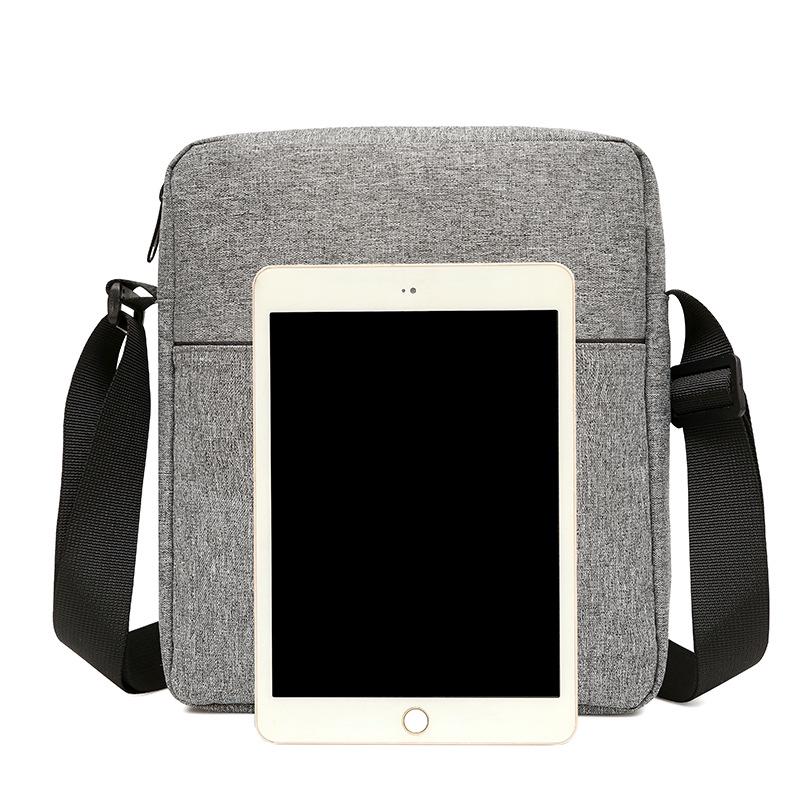 Men'S Casual Shoulder Bag Lightweight Nylon Shoulder Waterproof Messenger Bag Outdoor Backpack