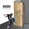 Luxusní Smart Mirror Case Pro Xiaomi Mi 13T 12T 11T 10T 9T Pro Coque Pro Mi 14 13 12 11 Lite Ultra Leather Flip Stand Kryt telefonu
