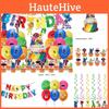 Set Decoratiuni Petrecere Tematica Colorate Roblox Rainbow Friends Cu Baloane Si Steag