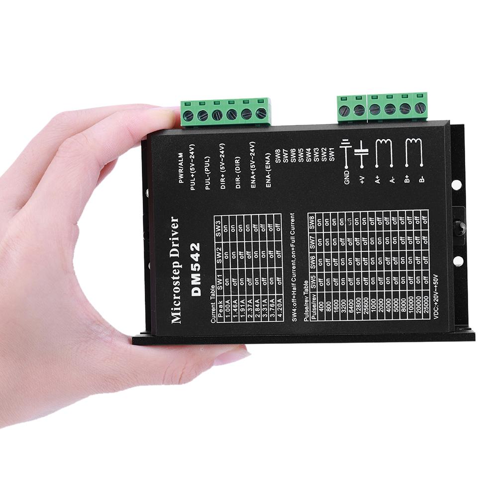DM542 DM556 Microstep Motor Driver 2 Phase Stepper Motor Driver Controller Digital Stepper Motor Driver for 42 57 Stepper Motor