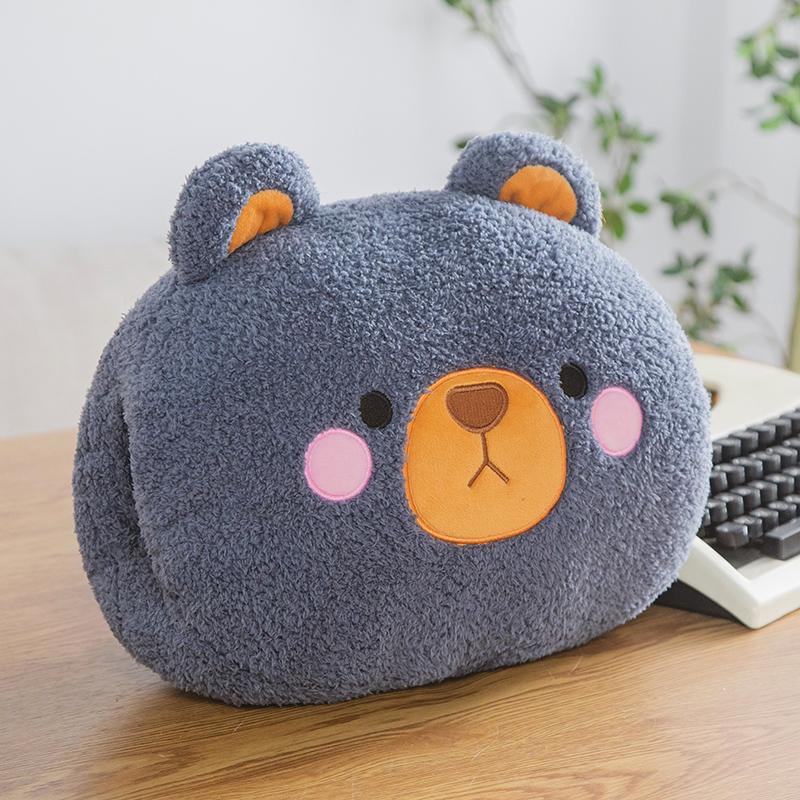 Nice Cute Plush Animals Pillow Soft Lovely Raccoon Bear Sloth Koala Boar Doll Sofa Chair Cushion Birthday Gifts