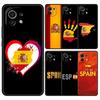 Phone Case For Xiaomi Mi 15 14 13 12 11 Lite 14T 13T 12T 11T Pro Poco X7 X6 X5 X3 Pro F6 F5 F4 Cover Spain Flag