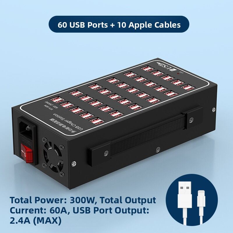 Earise | Multi-Function Multi-Port USB Charger 15 Ports