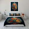 Colorful floral mandala pattern. Bedding sets Duvet cover sets Duvet covers Pillowcases(1 * Duvet Cover 2 * Pillowcases without duvet insert)