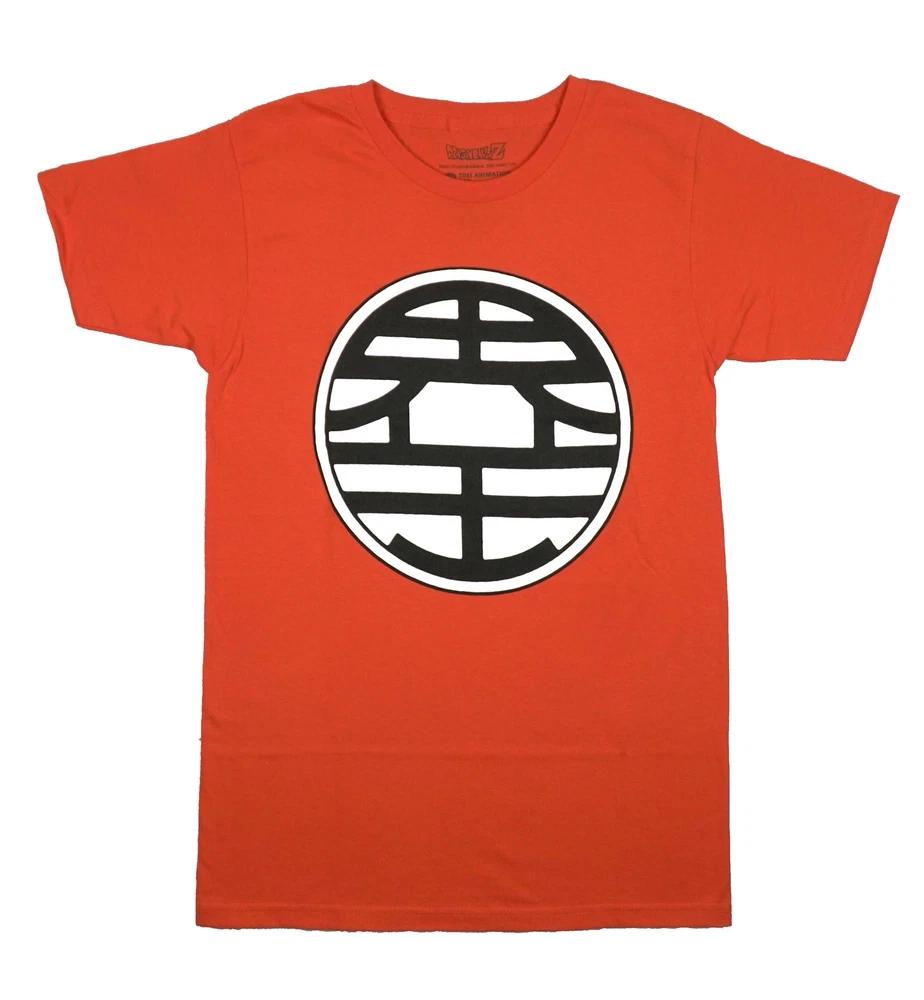 Dragon Ball Z New Adult TShirt  Giant Goku Front Symbol
