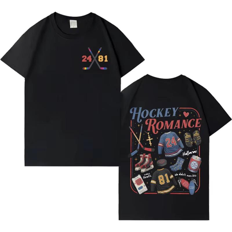 Heated Rivalry Ilya Rozanov Shane Hollander Trendy Clothes Hipster Men Women Romance High Quality Top 2026 ONeck Punk Tshrits